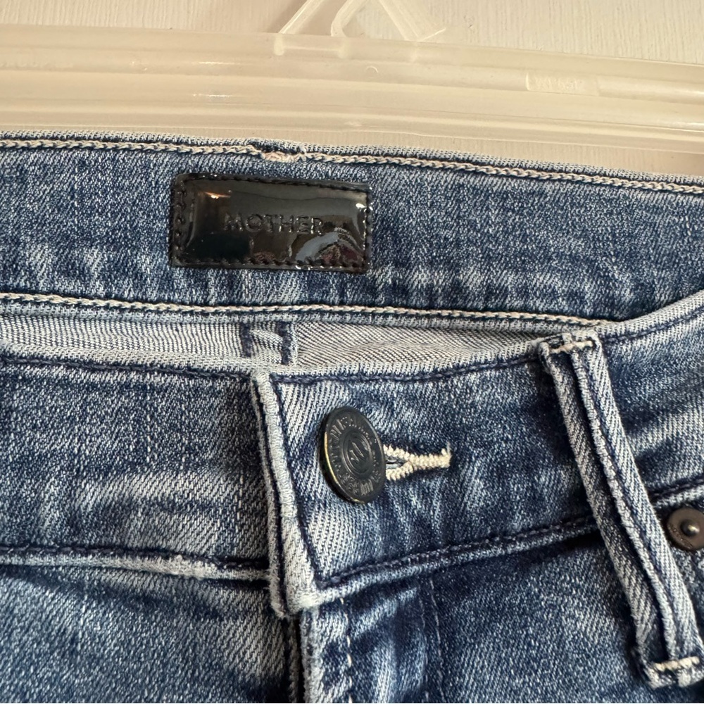 MOTHER The Mid Rise Dazzler Ankle Jeans in We The Animals Size 27 - Picture 8 of 12